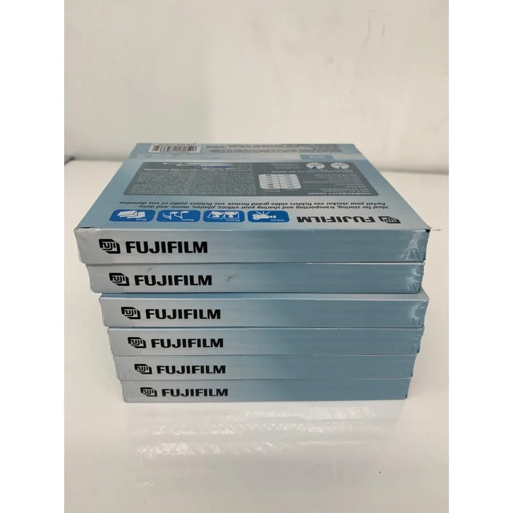 FujiFilm DVD -R 3 Disk 120 MIN 4.7 GB LOT OF 6 Sealed